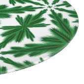 Sneeuwdennen Mandala Snijplank van Glas (Hoek)