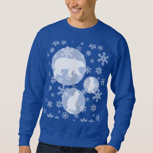 Sneeuwdieren Trui (Voorkant)