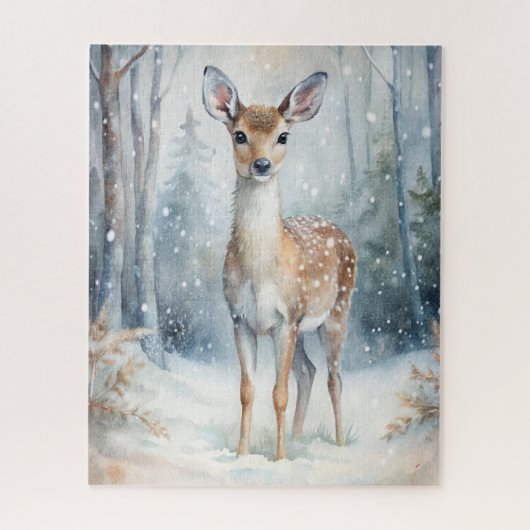 Sneeuwdierpuzzel Legpuzzel (Verticaal)