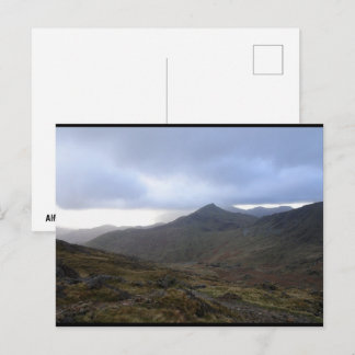 Sneeuwdonie-gebergte Briefkaart