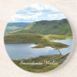Sneeuwdonie Wales. Zandsteen Onderzetter