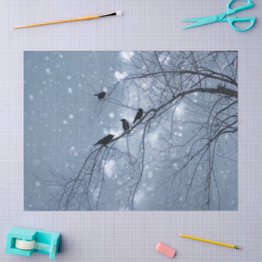 Sneeuwdroom Tissuepapier (Craft)