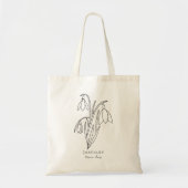 Sneeuwdruppel - Januari geboorte maand bloem Tote Bag (Voorkant)