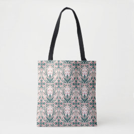 Sneeuwdruppels bloemenpatroon tote bag