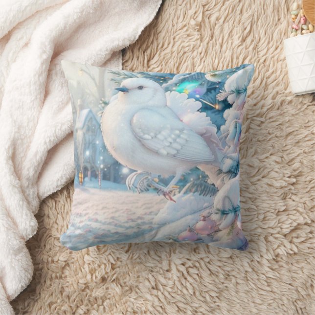 Sneeuwduif: Kussen (Deken)