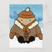 Sneeuweieren Briefkaart (Voorkant)