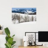 Sneeuwen op Dallas Didging Poster (Thuiskantoor)