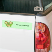 Sneeuwende eendkuikens bumpersticker (Op Truck)