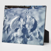 Sneeuwengel Fotoplaat (Zijkant)