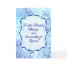 Sneeuwengel Kusjes – Whimsische Winter Wenskaart