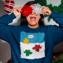 Sneeuwengel Meeples Womens Shirt