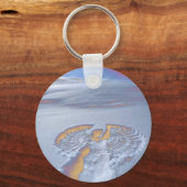 sneeuwengel-sleutelhanger sleutelhanger (Voorkant)