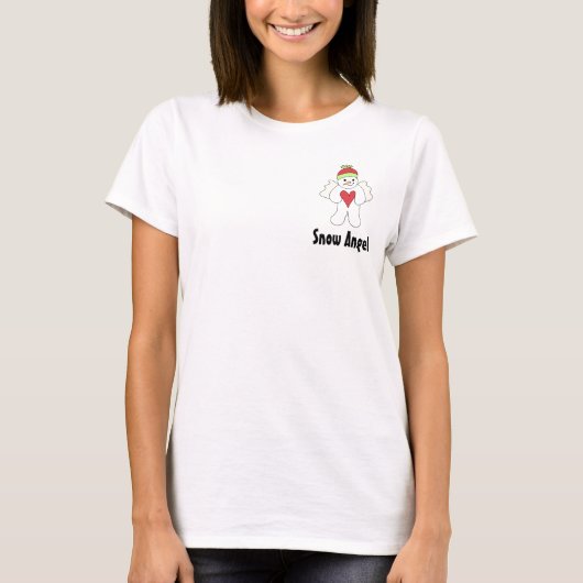 Sneeuwengel T-shirt (Voorkant)