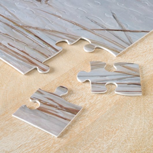 Sneeuwfazant Legpuzzel (Zijkant)