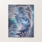 Sneeuwfee Icy Winter Wonderland Legpuzzel (Verticaal)