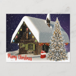 Sneeuwfeest Briefkaart