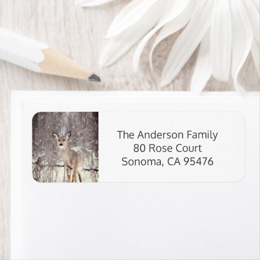 Sneeuwfeest Etiket (Insitu)