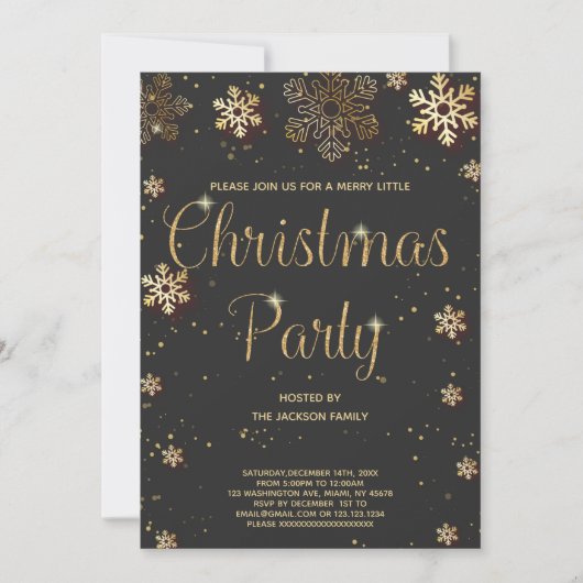 Sneeuwfeestdagen Kaart (Voorkant)