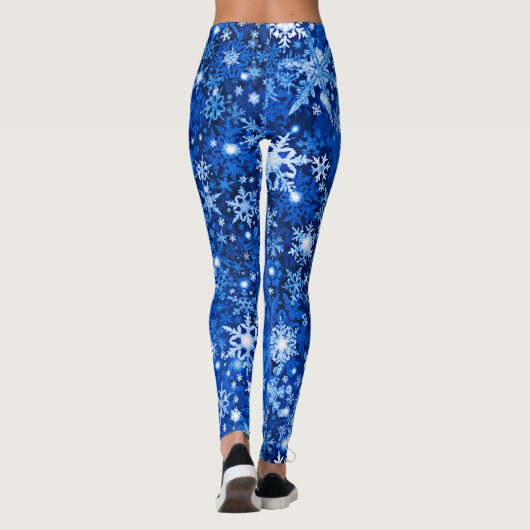 Sneeuwflake Print Leggings (Achterkant)