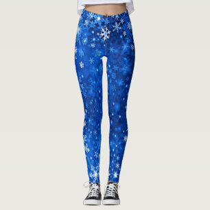 Sneeuwflake Print Leggings