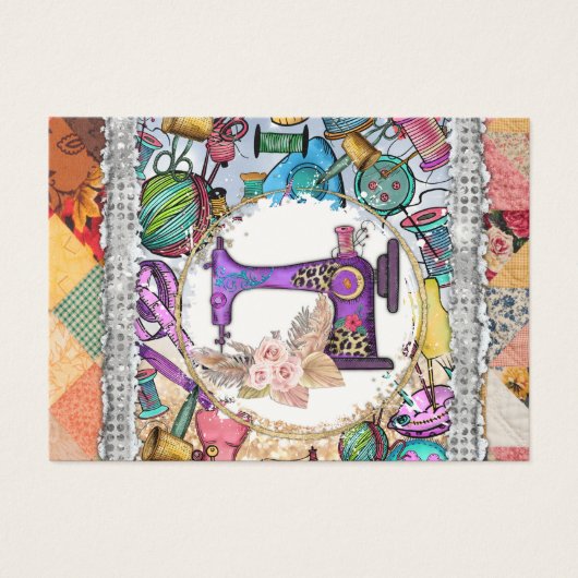 Sneeuwflesbehuizing Visitekaartje (Voorkant)