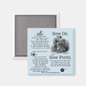 "Sneeuwfort!" Magneet (Voorkant / Achterkant)