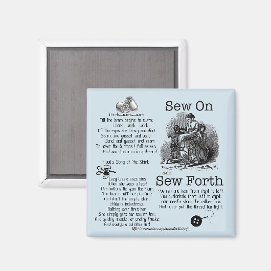 "Sneeuwfort!" Magneet (Voorkant / Achterkant)