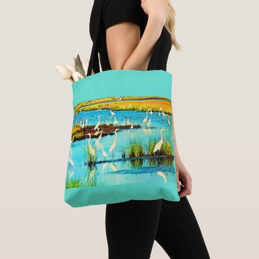 sneeuwfret tote bag (Dichtbij)