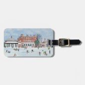 Sneeuwfun. 1991 bagagelabel (Voorkant horizontaal)