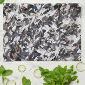 Sneeuwgans, afgebroken theedoek (Gevouwen)