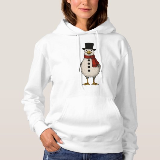 sneeuwgans hoodie (Voorkant)