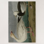 Sneeuwgans uit de Amerikaanse vogels van Audubon Legpuzzel (Verticaal)