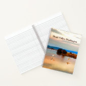 Sneeuwganzen in Skagit-vallei Notitieboek (Binnen)