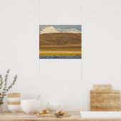 Sneeuwganzen tijdens lentemigratie poster (Keuken)