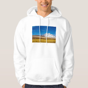 Sneeuwgebergte en pioniersgrasland hoodie