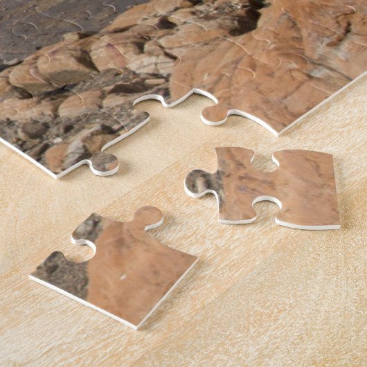 Sneeuwgebergte Legpuzzel (Zijkant)