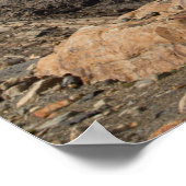 Sneeuwgebergte Poster (Hoek)