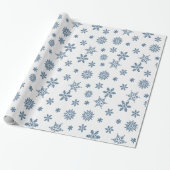 Sneeuwgebied Cadeaupapier (Uitgerold)