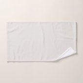 Sneeuwgebonden vaste kleur bad handdoek (Handdoek)