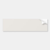 Sneeuwgebonden vaste kleur bumpersticker (Voorkant)