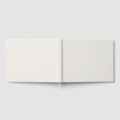 Sneeuwgebonden vaste kleur gastenboek (Volledig)