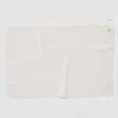 Sneeuwgebonden vaste kleur golfhanddoek (Horizontaal)