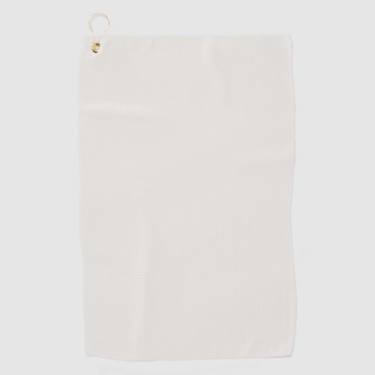 Sneeuwgebonden vaste kleur golfhanddoek (Voorkant)