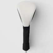Sneeuwgebonden vaste kleur golfheadcover (Voorkant)