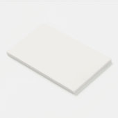 Sneeuwgebonden vaste kleur post-it® notes (Schuin)
