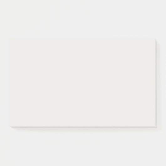 Sneeuwgebonden vaste kleur post-it® notes (Voorkant)