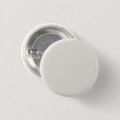 Sneeuwgebonden vaste kleur ronde button 3,2 cm (Voorkant /achterkant)