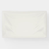 Sneeuwgebonden vaste kleur spandoek (Horizontaal)