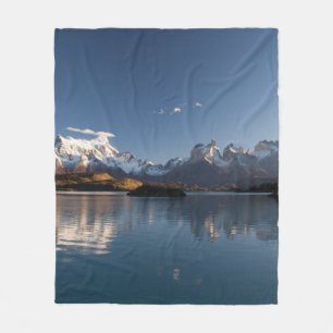 SNEEUWGEDEKT MOUNTAGE IN REFLECTIEVE FOTOGRAFIE FLEECE DEKEN