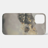 SNEEUWGEDEKTE MOUNTAIN ONDER CLOUDY SKY TIJDENS DA Case-Mate iPhone CASE (Achterkant (horizontaal))